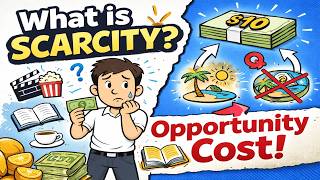 What is Scarcity and Opportunity Cost | Explained in 2 Minutes