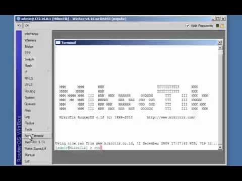 Cara upgrade router OS Mikrotik - YouTube