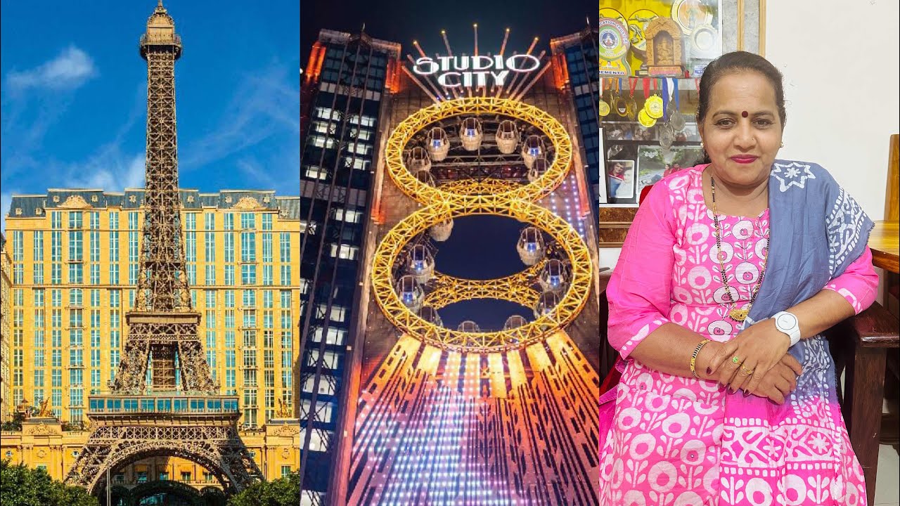Macau Studio city Golden Reel and Eiffel Tower Travel Guide