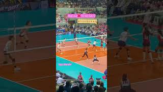 Ball out and pressure went to intense. #volleyball #creamline #shorts #viral #trending #shortsvideo
