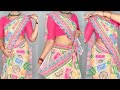 Beautiful Heavy Silk saree drapingTutorial For Wedding | Easy &amp; Simplesaree draping tips &amp; Tricks