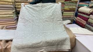 #Sanafabrics_puresilk Khadi Silk Net Soft Fabric Rs6500 For more Details what’s App 00923366666216 screenshot 4