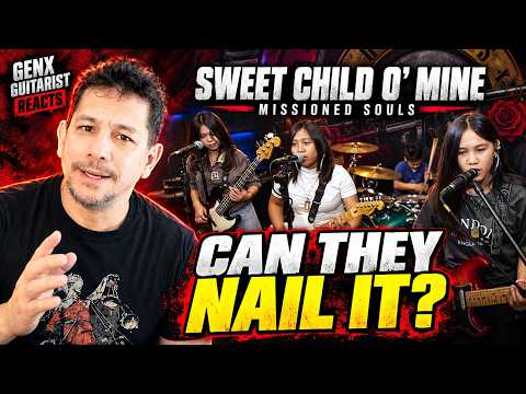 Can She Nail THAT Solo? Missioned Souls - Sweet Child O’ Mine | GenX Guitarist Reacts
