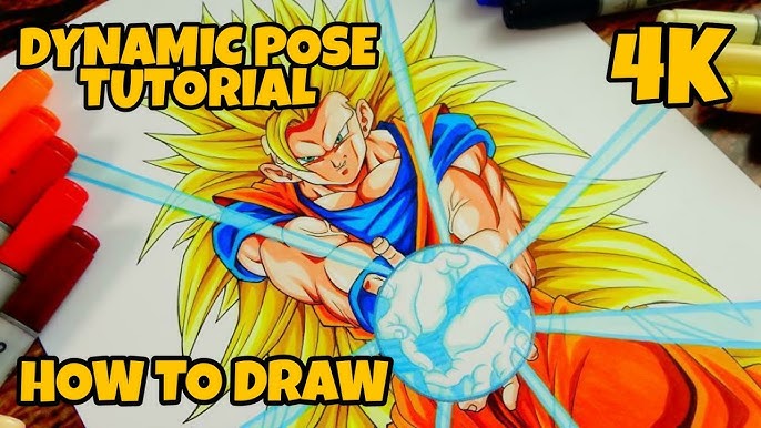 TolgArt - #tb to this older Goku SSj Blue 3 drawing! It