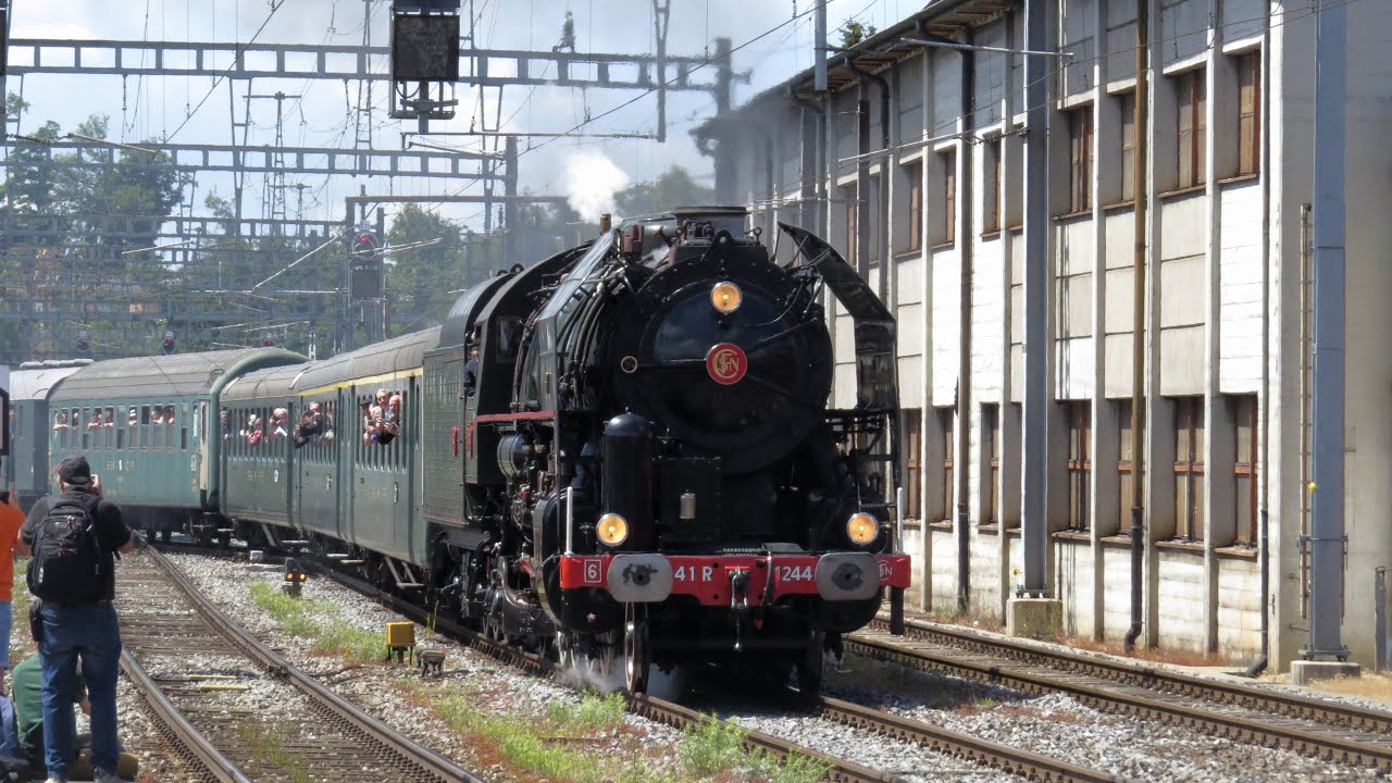 150 лет Эмментальской железной дороге – Большое путешествие по Эмменталю с «Микадо» 141.R.1244