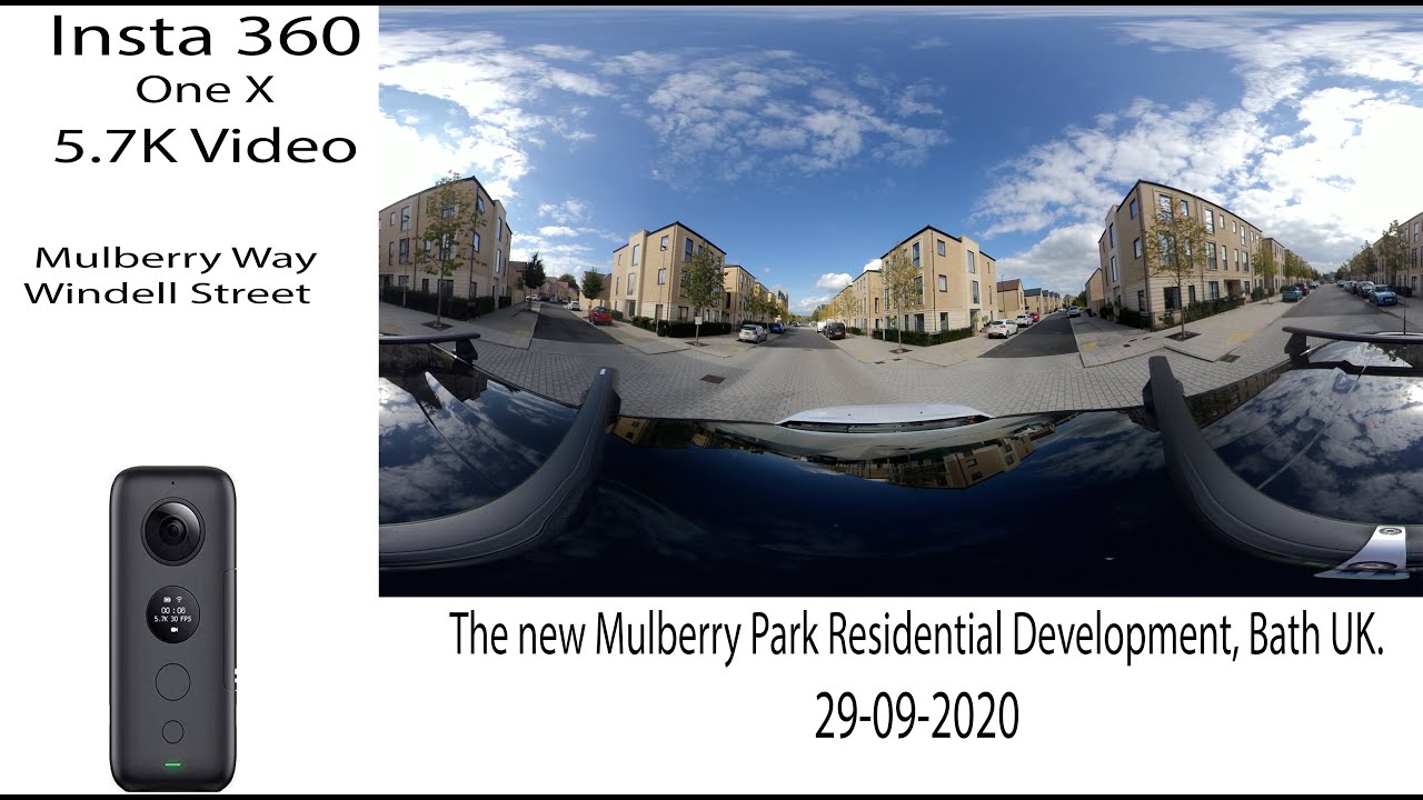 Mulberry Park Residential Development.    “Driving through The Streets of Bath, UK”.   (Insta One X)