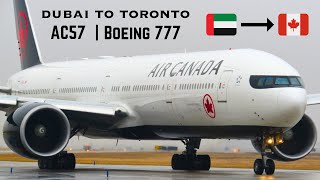 TRIP REPORT | Air Canada (ECONOMY) | Boeing 777-300(ER) | Dubai to Toronto