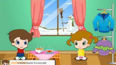 Science Class 1 Chapter 13 | Weather and Seasons | kids beauty Educational Videos