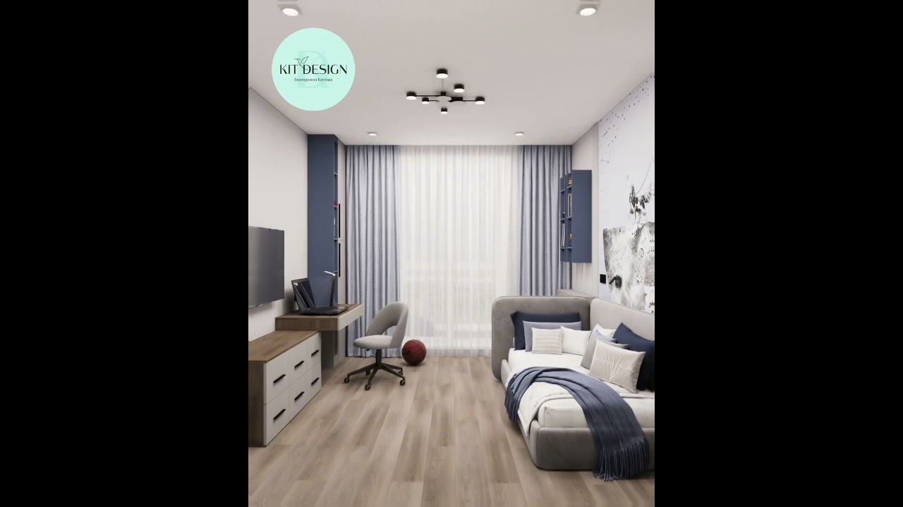 Детская 14,2 кв.м в ЖК Нобель для мальчика 5 лет 