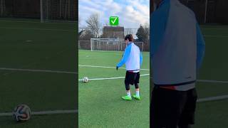 Tutorial the skills! 3 mistakes in shooting ⚽❌✅ #football #shorts #viral