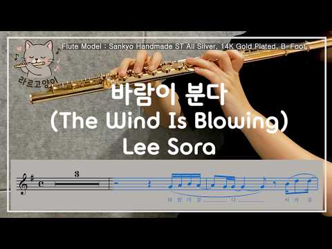 The Wind Is Blowing(Flute, Paino) - Lee Sora