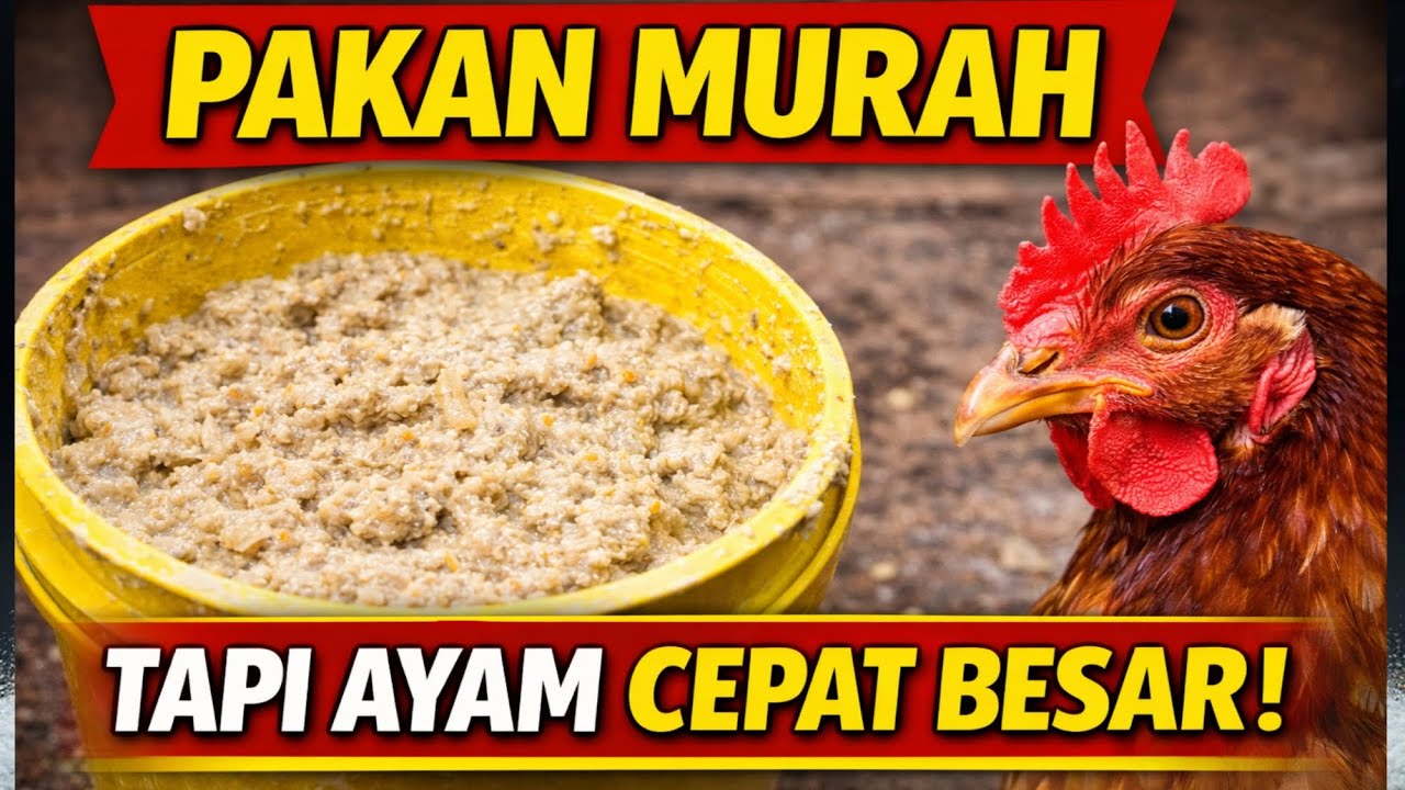 Rahasia Pakan Murah Tapi Ayam Cepat Besar
