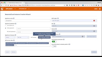 "One Click" NexentaCloud Deployment within NexentFusion