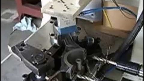 2 spindle Tapping Machine for Connecting rod