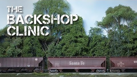 TrainMasters TV preview - Making Background Trees