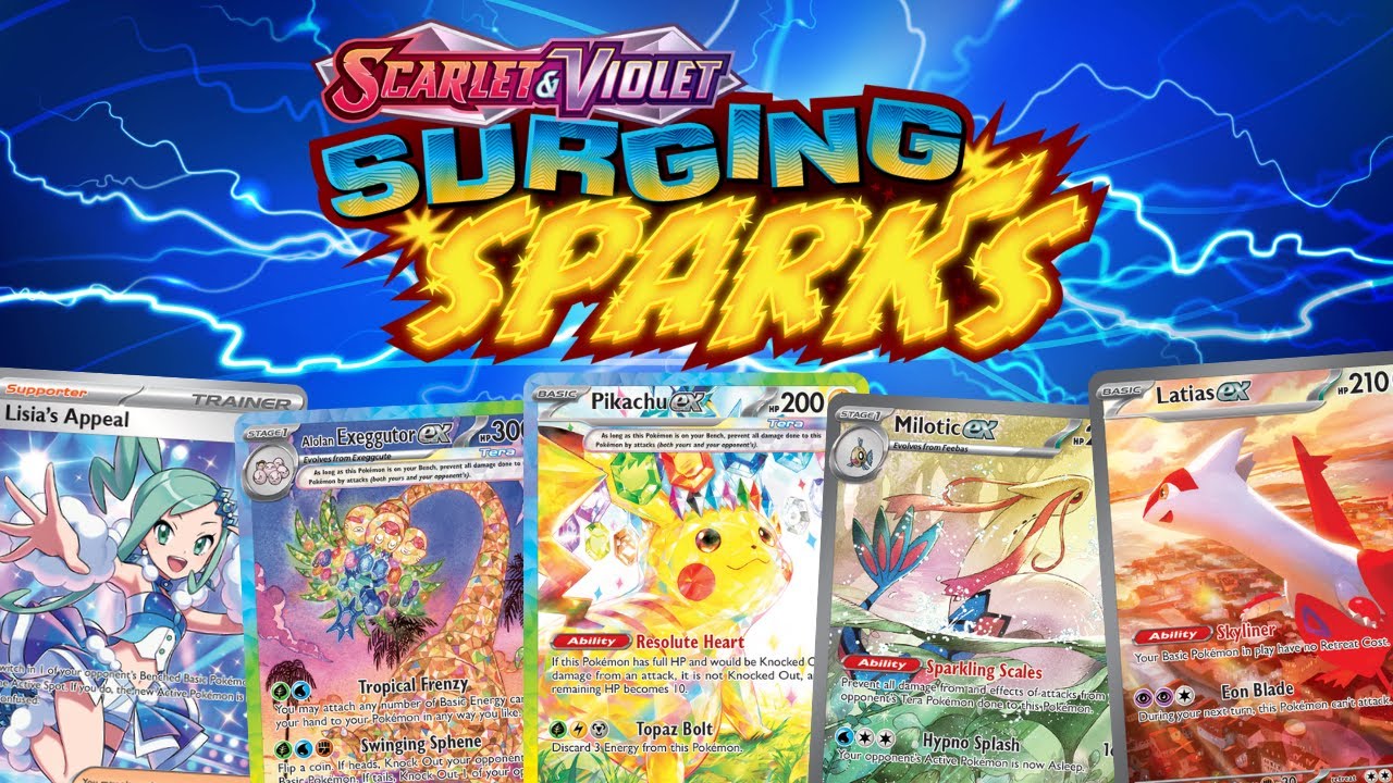 rarest pokemon card in surging sparks Durant ex - 004/191 Surging Sparks Double Rare Pokemon main image 1