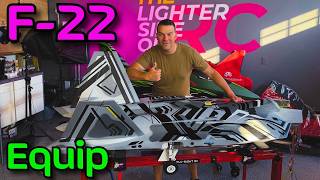 Epic F22 RC Build Episode 5 - Equipment Goes In - T one Models
