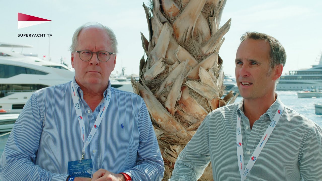 The designers of the A Group on SUPERYACHT TV | Monaco Yacht Show 2021