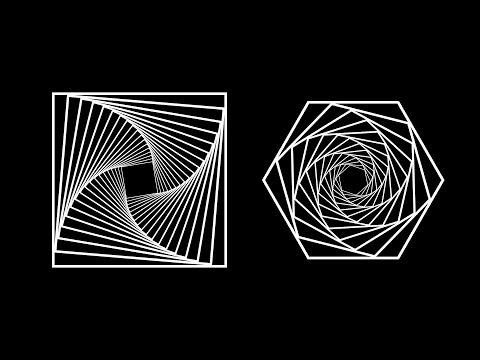 Abstract Geometric Shapes in GIMP