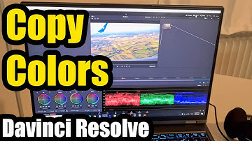 How to copy color grading settings from one clip to another (Davinci Resolve, Middle-click)
