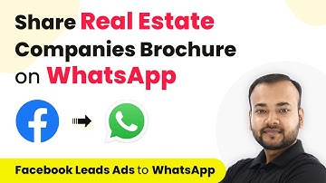Share Your Real Estate Brochure PDF to Facebook Leads on WhatsApp using WhatsApp Cloud API
