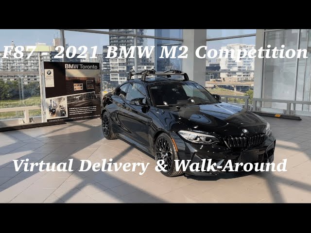 6 Speed Manual F87 2021 BMW M2 Comp Virtual Delivery & Walk-around BMW  Toronto Samir Umer #SUmer416 