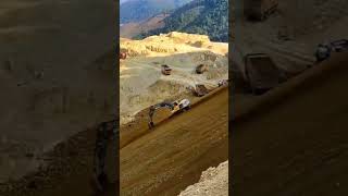 Excavator going in angry mood #enjoylifevlog