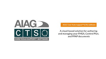 Core Tools Support™ (CTS) Software - Sneak Peek