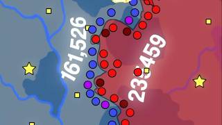 War Of Dots - World War progress (w/ troops movement)