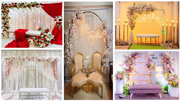 Simple and Royal Wedding Decoration Ideas 2025 || Wedding Stage Decorations|| Wedding Decorations