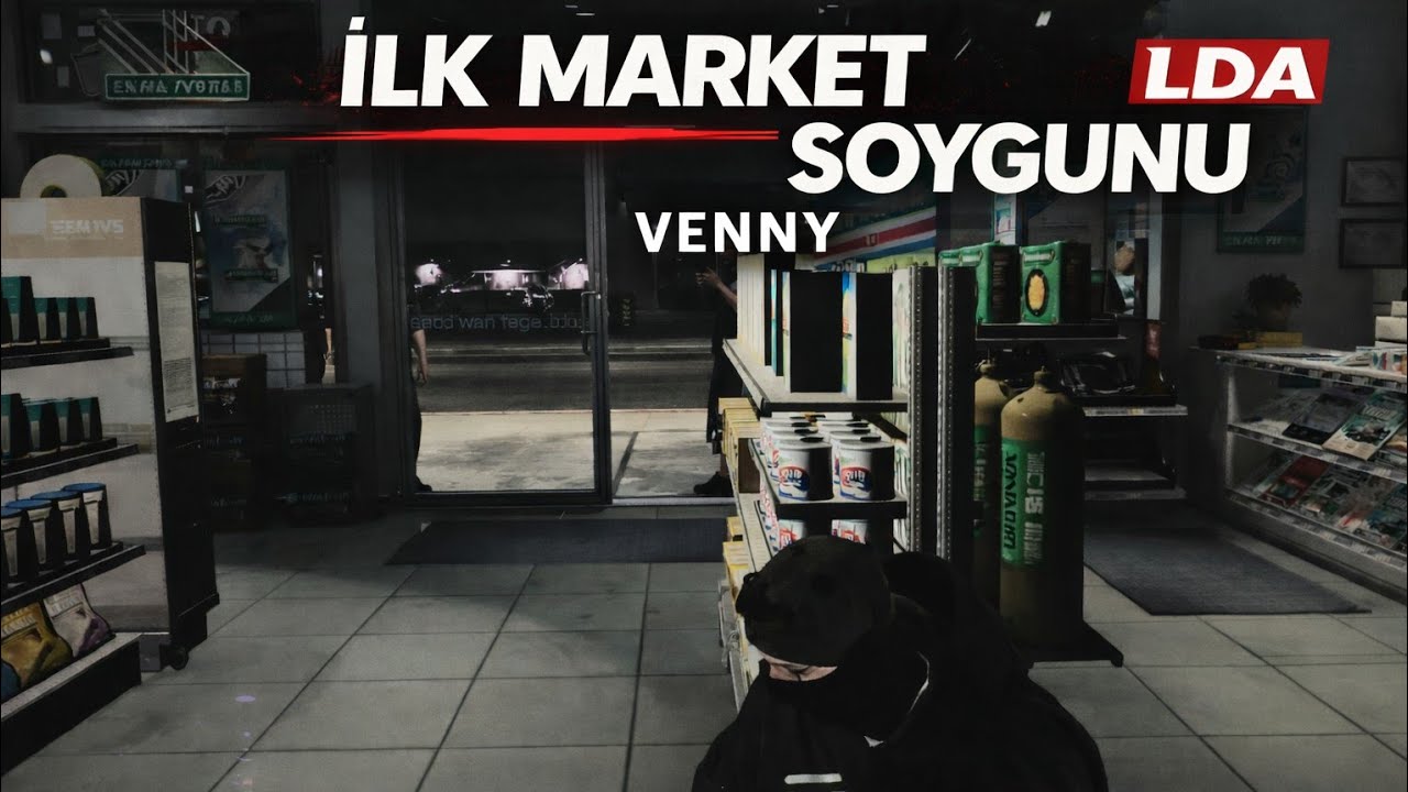 VennyV ilk market soygunu LDA kaçabildiler mi? İtalyanlar geri döndü 