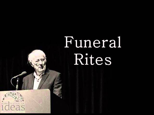 funeral rites seamus heaney poem