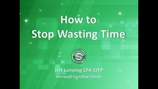 Stop Wasting Time in Excel