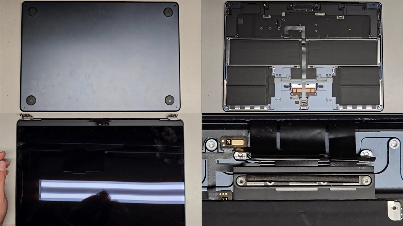 Schermo LCD Assemblaggio Per MacBook Air A2941 M2 2023 &ndash; 15,3 Pollici, Lucido, XYDLCD