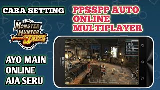 CARA SETTING PPSSPP MONSTER HANTER FREEDOM UNITE ONLINE MULTIPLAYER screenshot 3