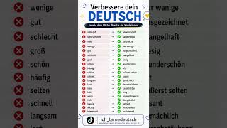 Improve your German! #learn #Learning #german #languages #germany #language #deutschlernen #Deutsch