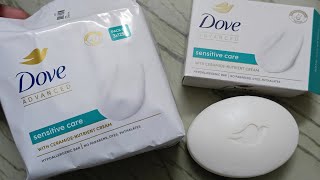 Dove Sensitive Care Soaps Review | Unboxing