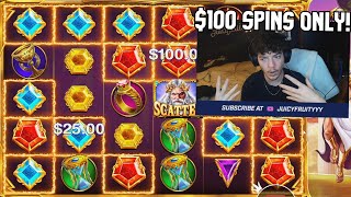 I tried $100 SPINS on GATES OF OLYMPUS! (STAKE)