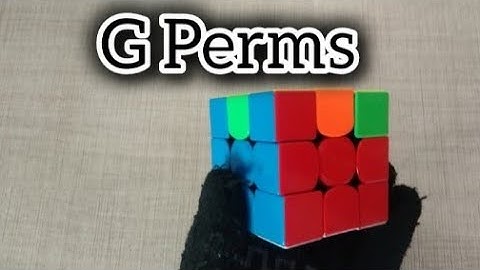 G Perms Best video 🔥  | PLL | Speedcubing | Speedcube | How to solve a Rubik