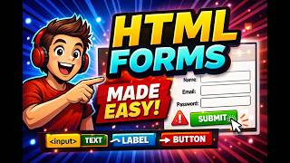 HTML Forms Tutorial for Beginners | Step-by-Step Guide to Forms in HTML