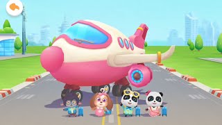 Terbang dengan pesawat bersama BabyBus || Bahasa Indonesia