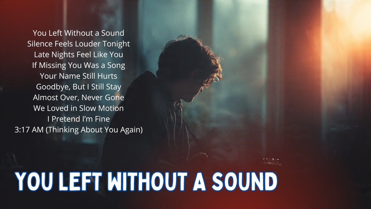 You Left Without a Sound