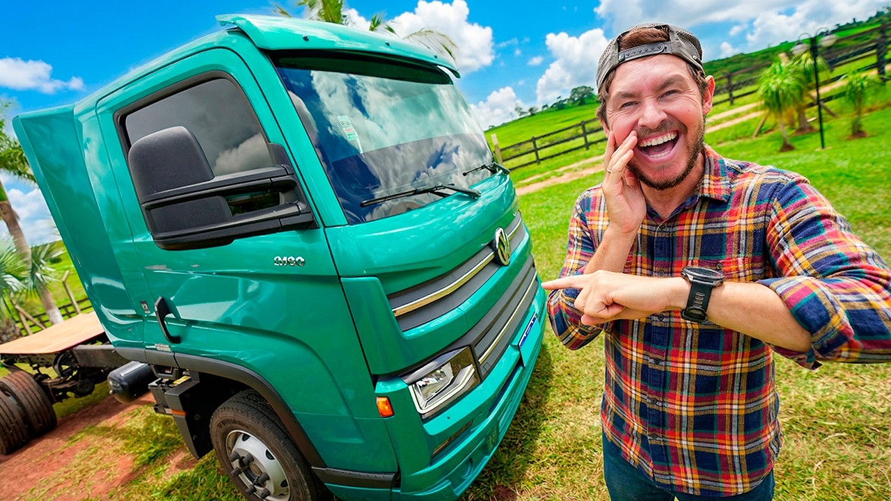 FINALMENTE FICOU PRONTO A CAMA DO MEU CAMINHÃO