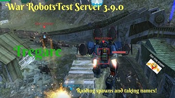 War Robots Test Server footage....Bulwark, Raven, Flux....and more...