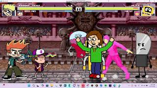 MUGEN Battle: Team Johnny Test Vs Team Plex