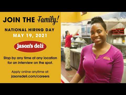 Jason's Deli National Hiring Day