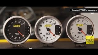 JEGS 5'' Tachometers with Memory & Shift Light With Kenny Wallace