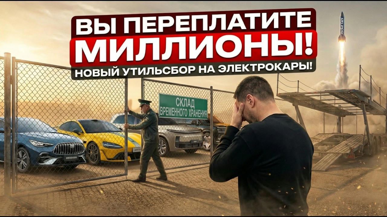 СРОЧНО! Повышают утильсбор на электрокары и гибриды! Новые правила расчёта пошлин #утильсбор #импорт