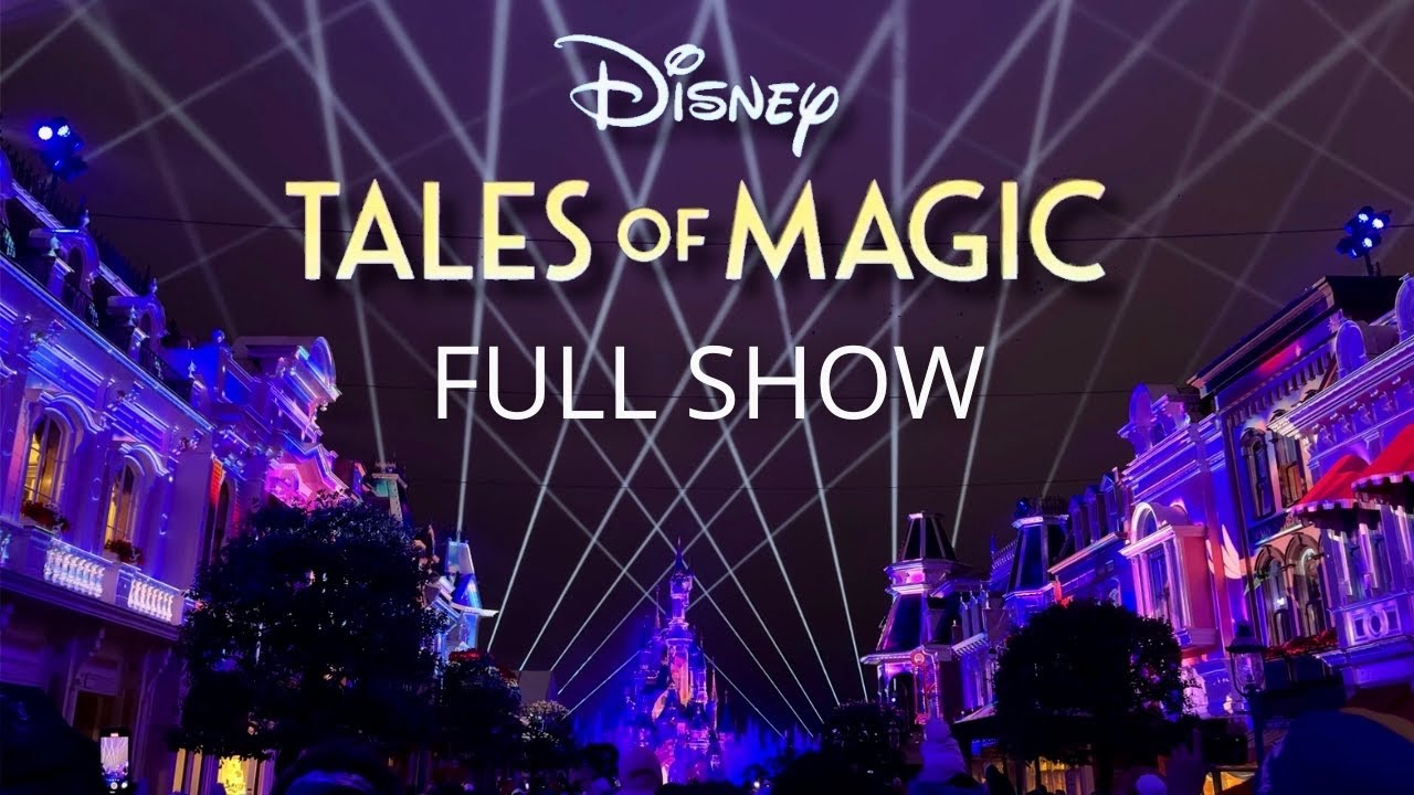 [4K] Disney Tales of Magic FULL SHOW - Disneyland Paris 2025 (Main Street USA View)