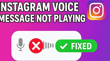How to Fix Instagram Voice Message Not Playing Problem | Instagram Audio Issue Solved